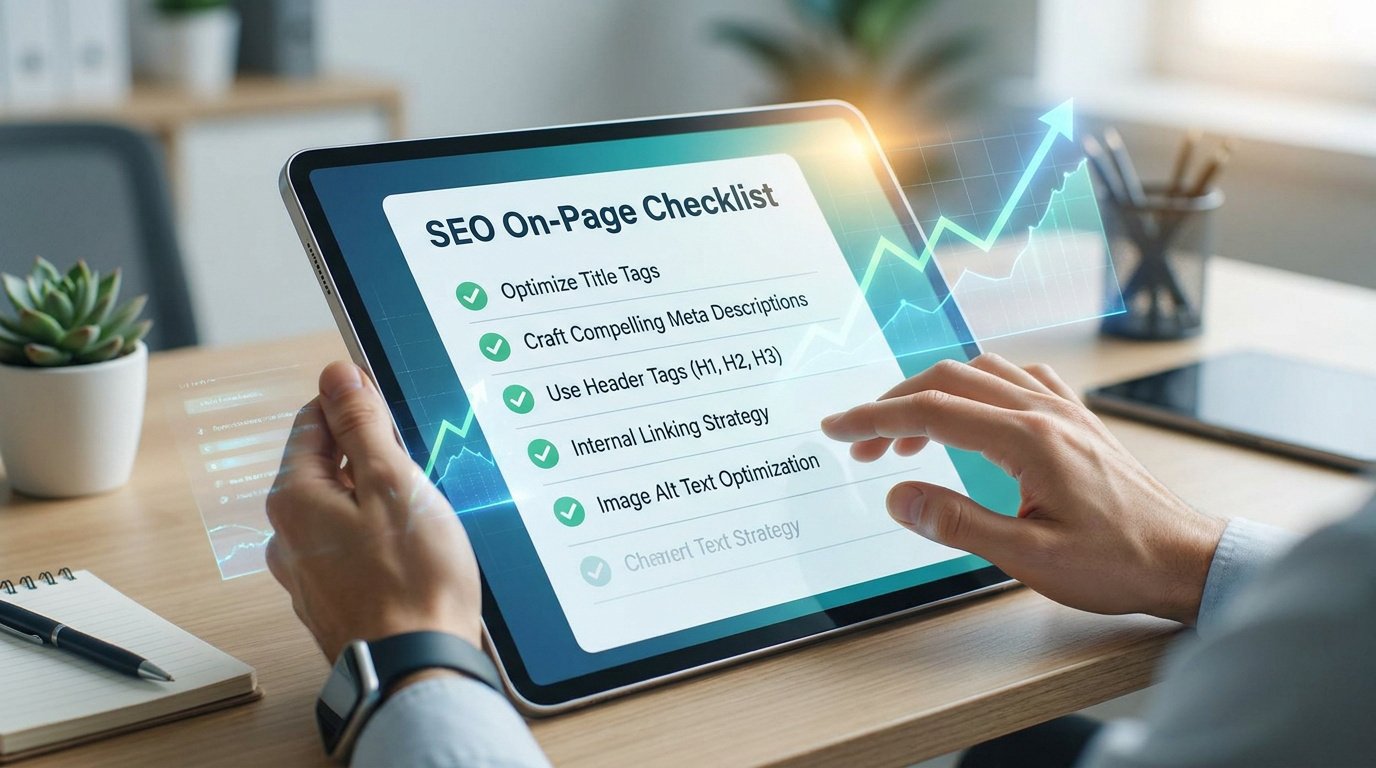 Maîtrisez votre visibilité avec notre checklist seo on-page